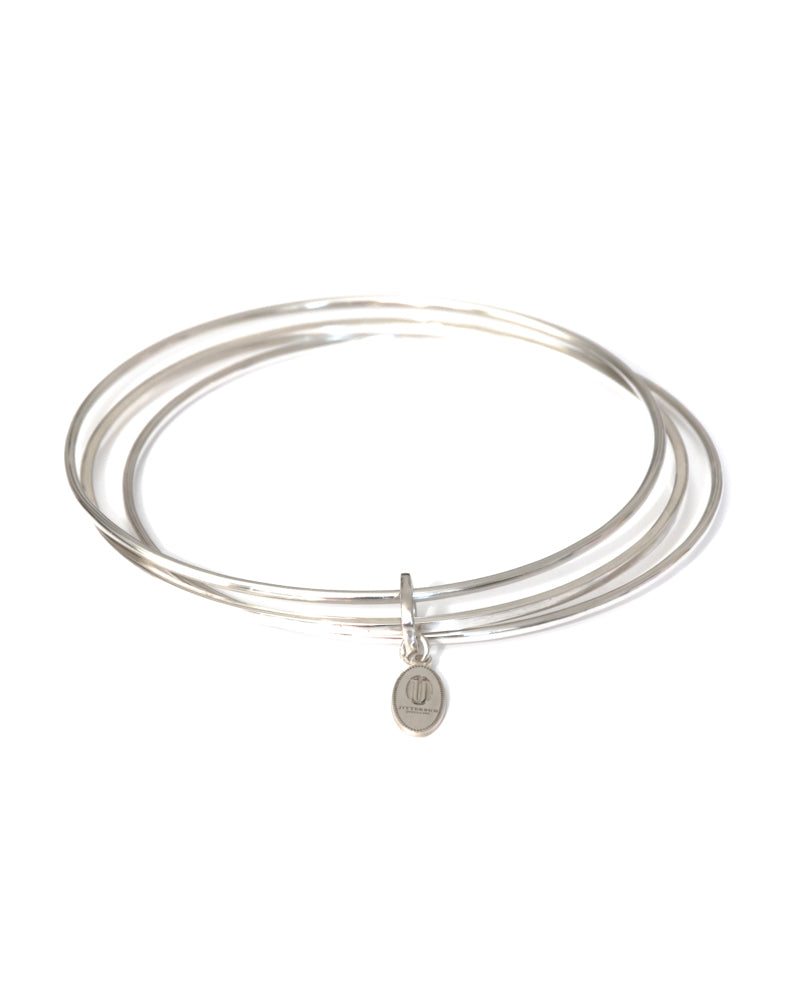 JANICE - Sterling Silver Bangle Trio