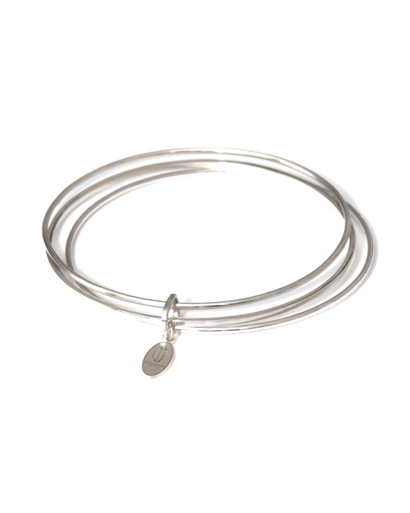 JANICE - Sterling Silver Bangle Trio